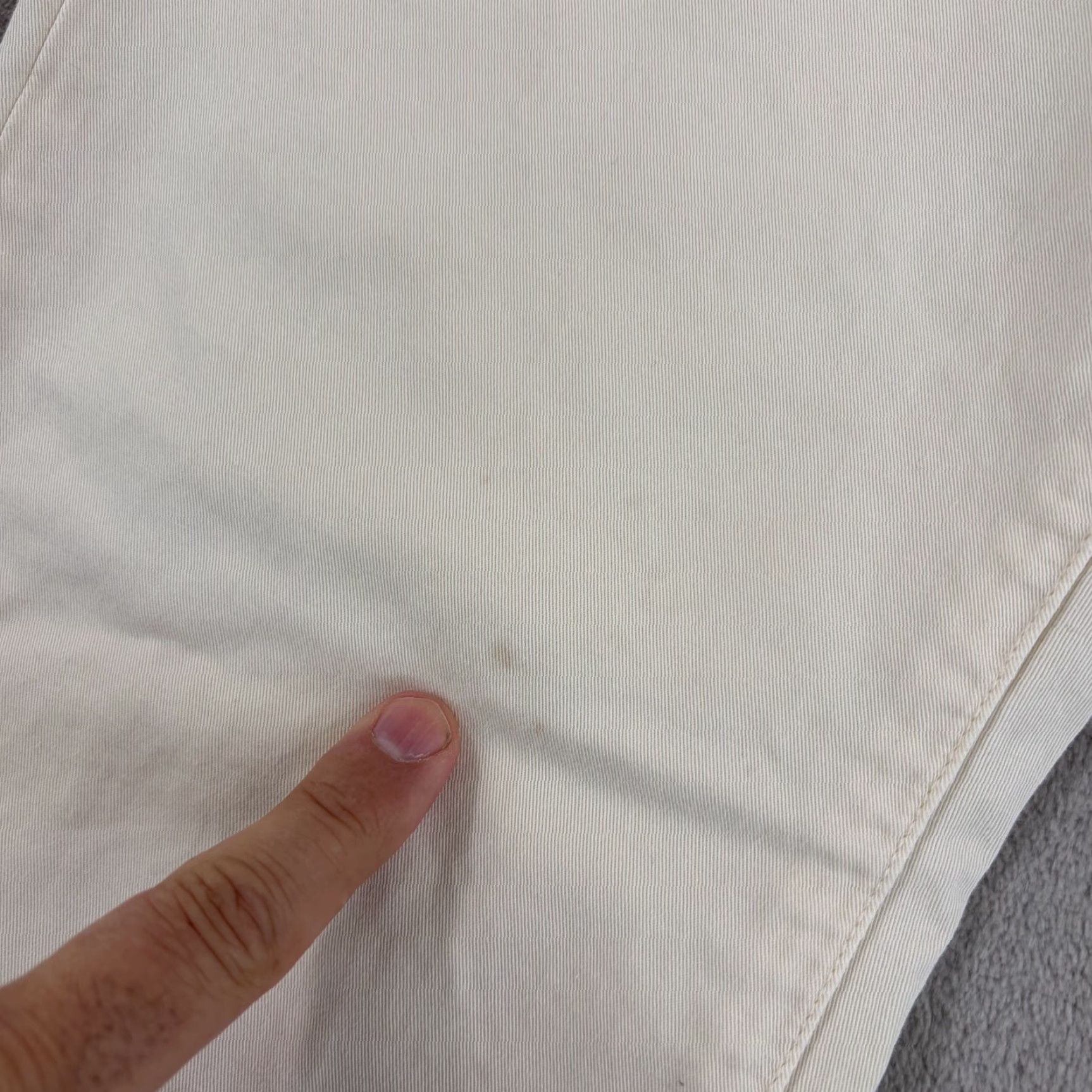 Wallace & Barnes Wallace & Barnes Chino Pants Men 29x32 Ivory Slim Flat Front Pockets 29in Inseam Size US 29 - 6 Thumbnail