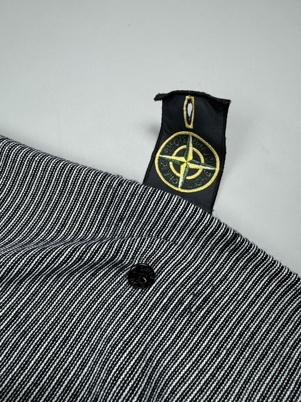 Stone Island Stone Island SS10 Stripped hooded knit sweater size L Size US L / EU 52-54 / 3 - 6 Thumbnail