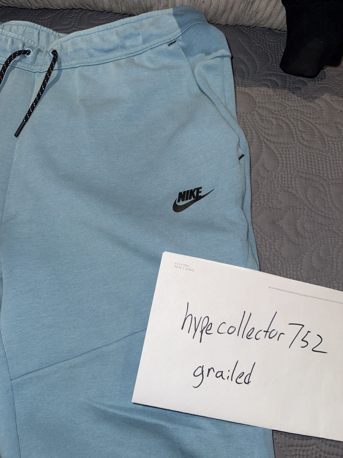 Nike Nike tech pants Cerulean Size US 34 / EU 50 - 2 Thumbnail