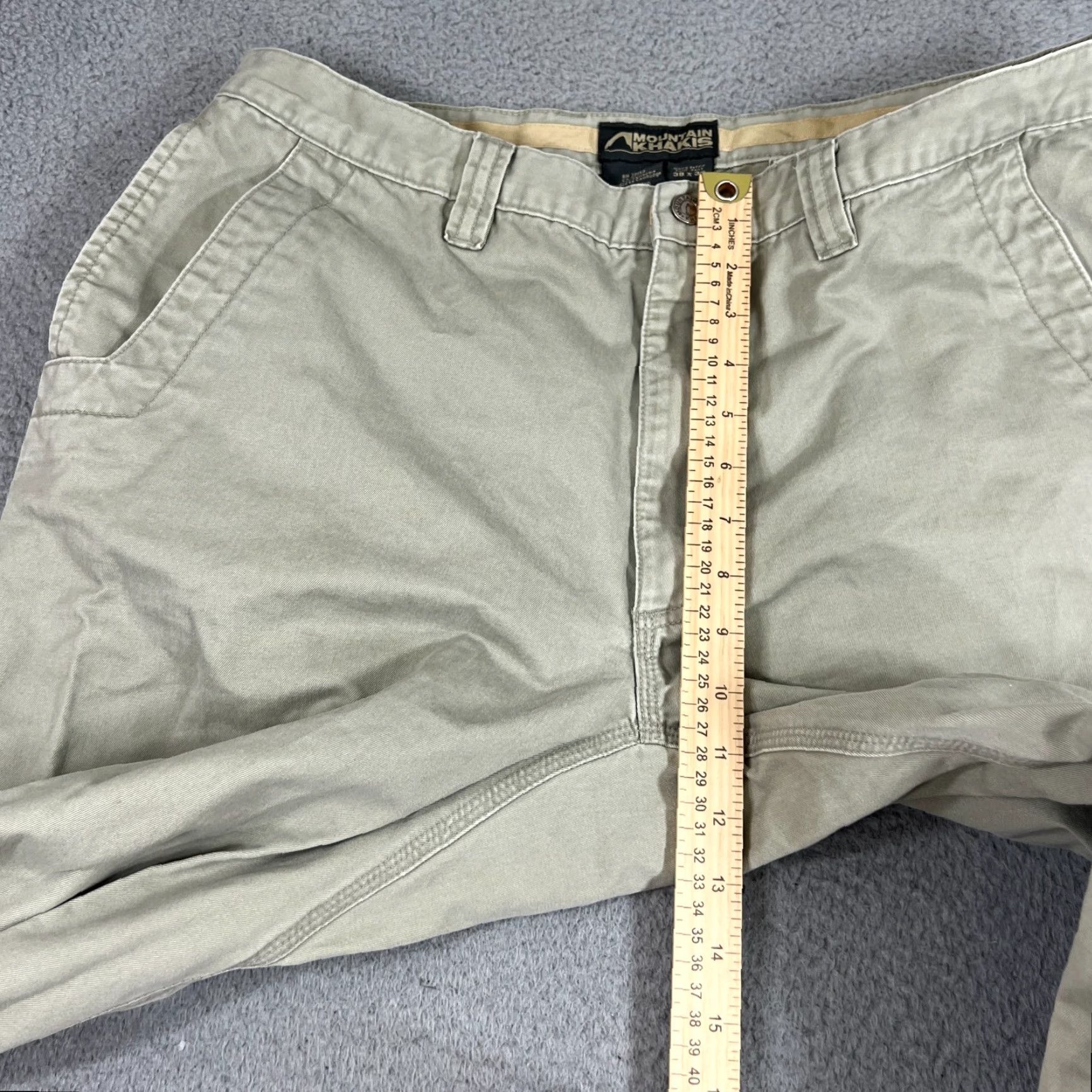Mountain Khakis Mountain Khakis Men's Chino Pants 38x30 Green Casual Outdoor Hiking 5-Pocket Size US 38 / EU 54 - 4 Thumbnail
