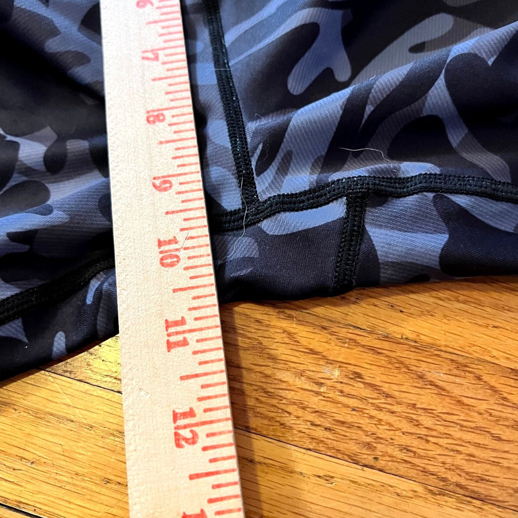 Vintage Zyia Leggings Womens 4 Cropped Pocket Camouflage Gray Black Pants Stylish Activewear - Women 4 XL? Size 27" / US 4 / IT 40 - 7 Thumbnail