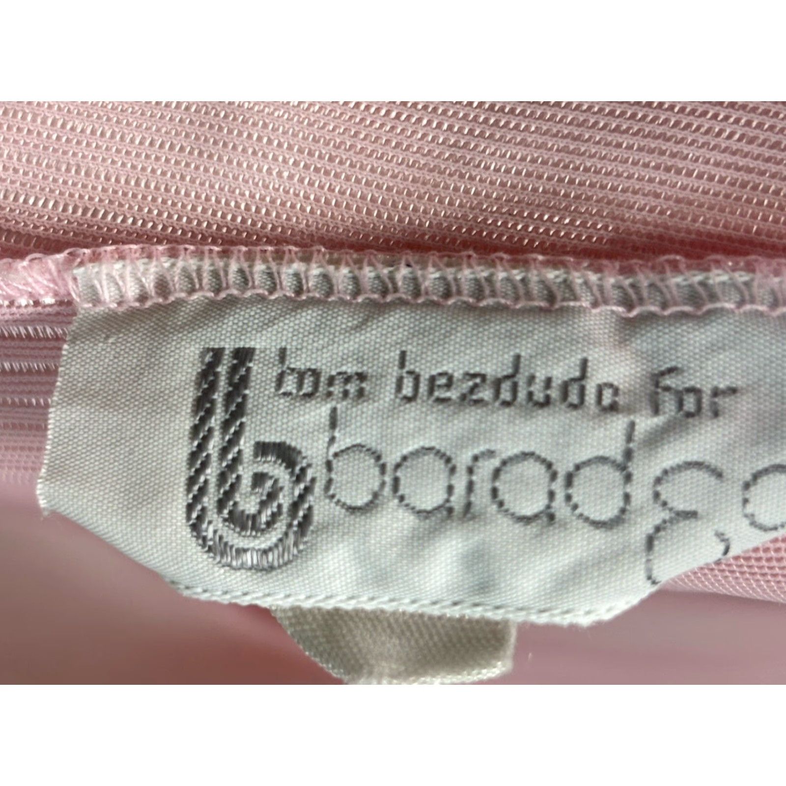 CO VINTAGE Barad & Co Rose Pink Purple 70s Petite Nylon Blend Robe Long Belted Womens Size ONE SIZE - 7 Thumbnail