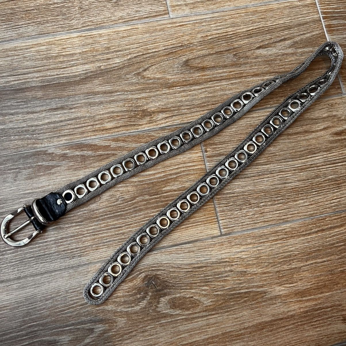 Vintage Rare Vintage Nanni Belt Avant Garde Full Metal Y2K Size ONE SIZE - 2 Thumbnail