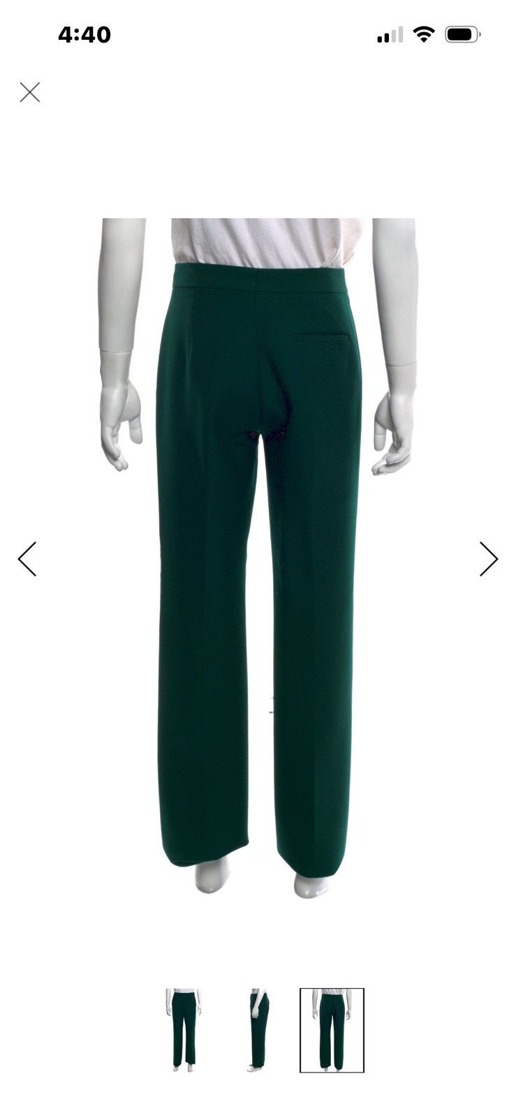 Celine Celine Luxury Casual Pants Size US 31 - 10 Thumbnail