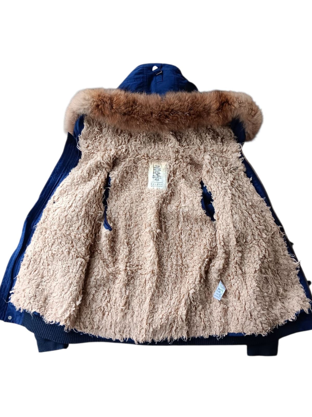 Le Grande Bleu (L.G.B.) japanese moussy fur raccoon Lgb style jacket Size US M / EU 48-50 / 2 - 4 Thumbnail