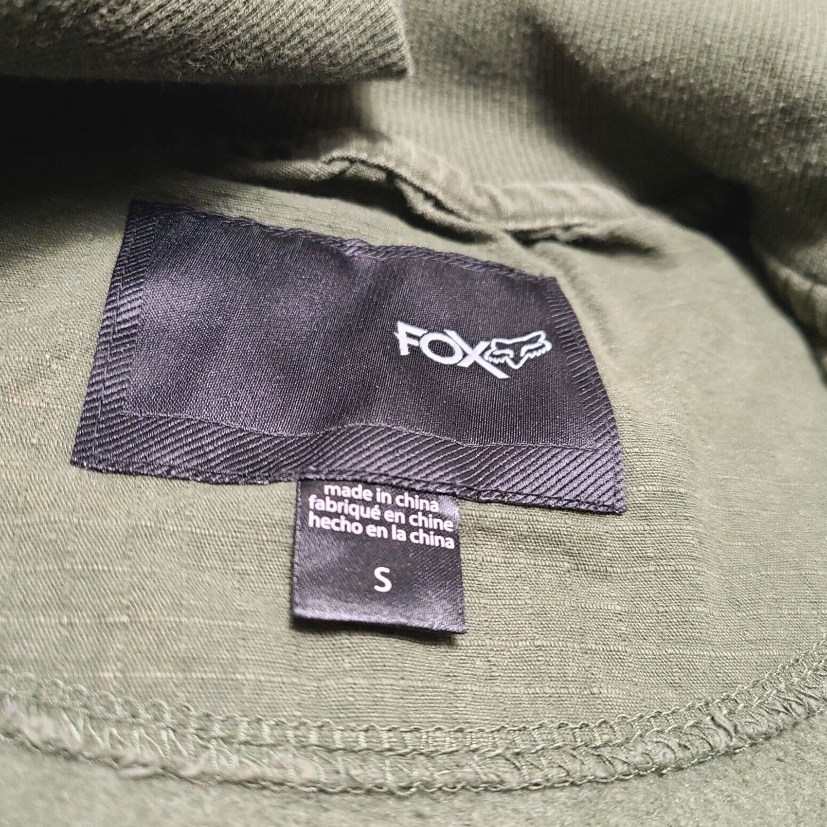 Fox Racing Fox Racing Moto-X Jacket Sweater Full Zip Olive Green Women's Size Small Size S / US 4 / IT 40 - 6 Thumbnail