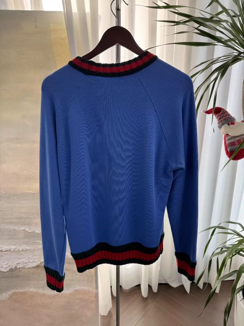 Gucci Gucci Tiger-printed long-sleeved sweatshirt Size US M / EU 48-50 / 2 - 2 Thumbnail
