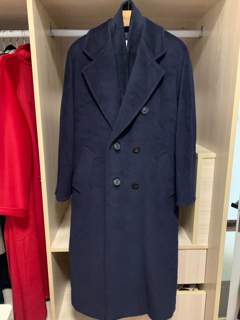 Max Mara Max Mara 101801 Coat, navy blue Size S / US 4 / IT 40 - 1 Thumbnail