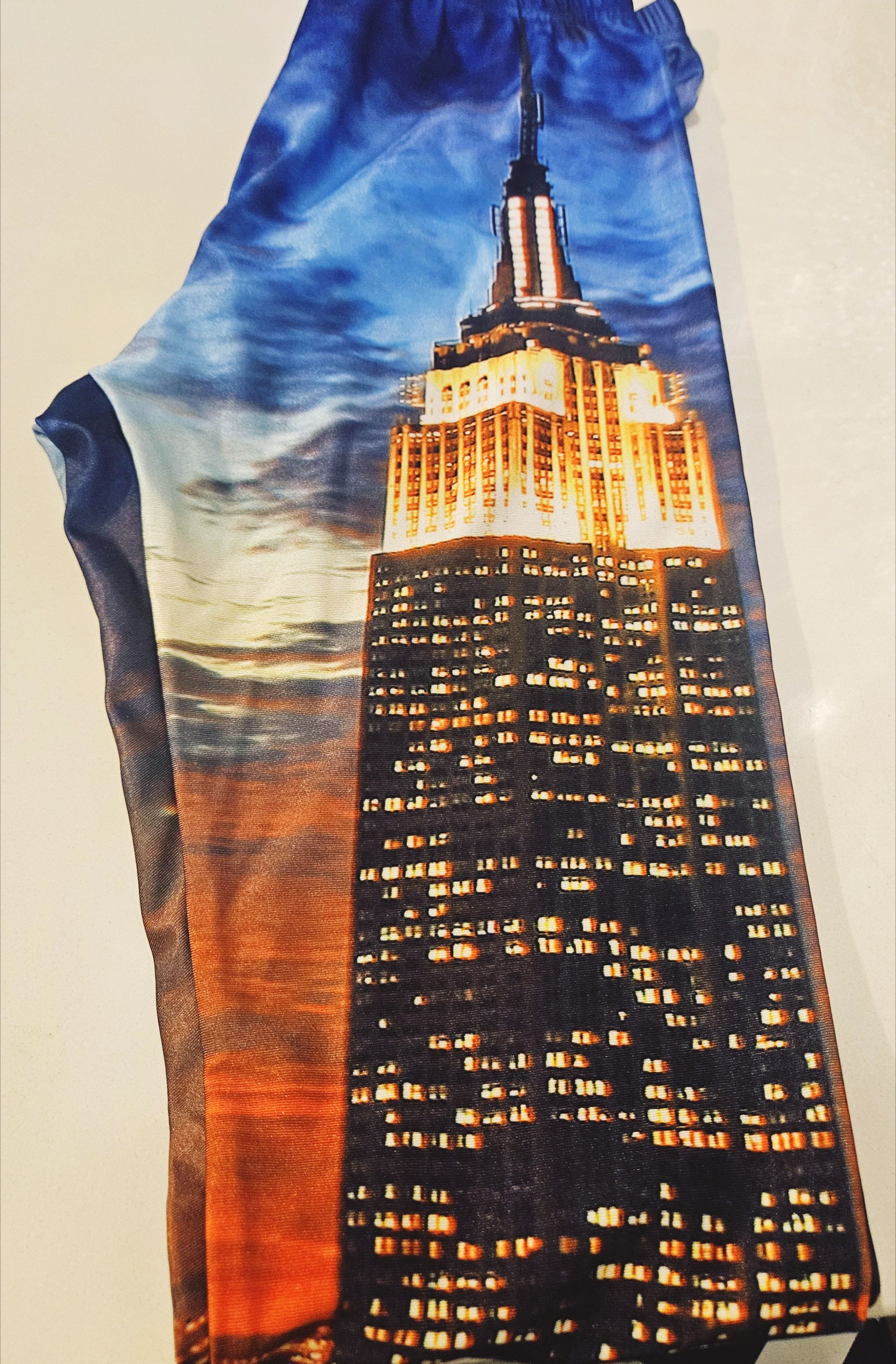Other VINTAGE EMPIRE STATE BLDG LEGGINGS RARE Size 28" / US 6 / IT 42 - 6 Thumbnail