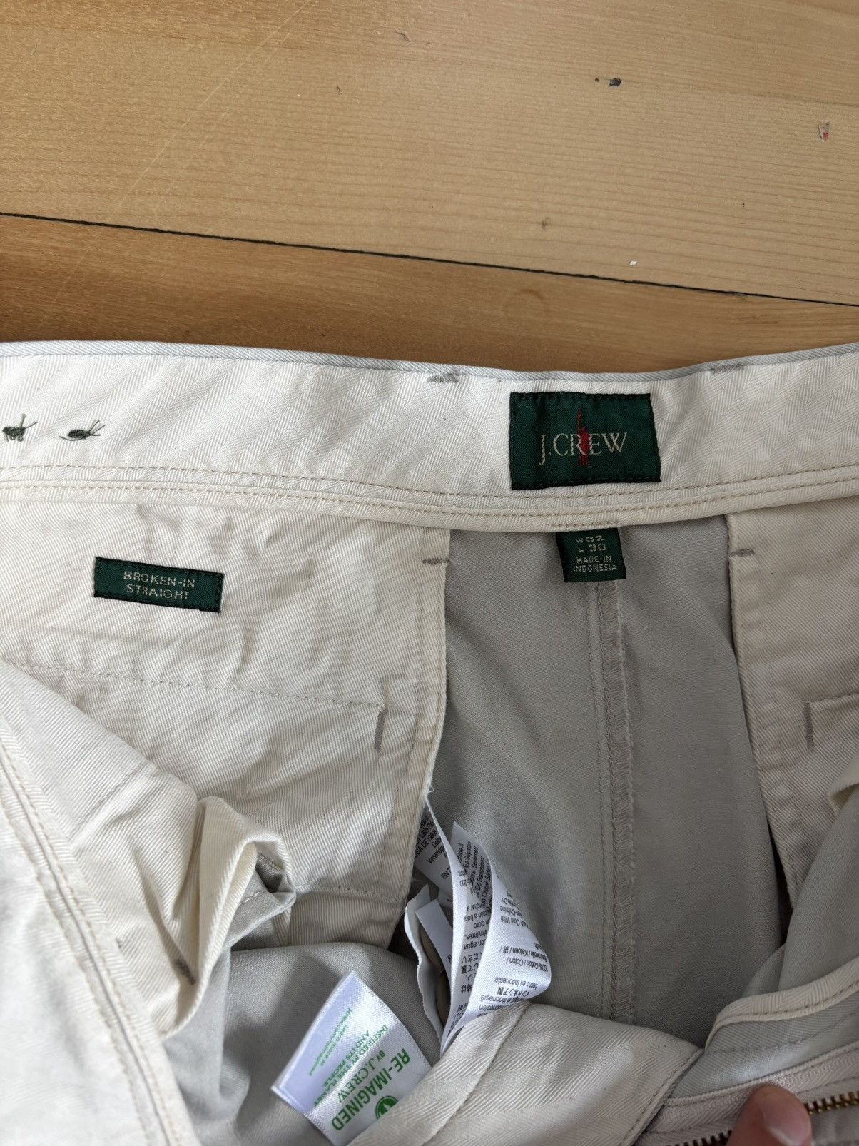 J.Crew J Crew Broken-In Straight Chino Pant Size US 32 / EU 48 - 3 Thumbnail