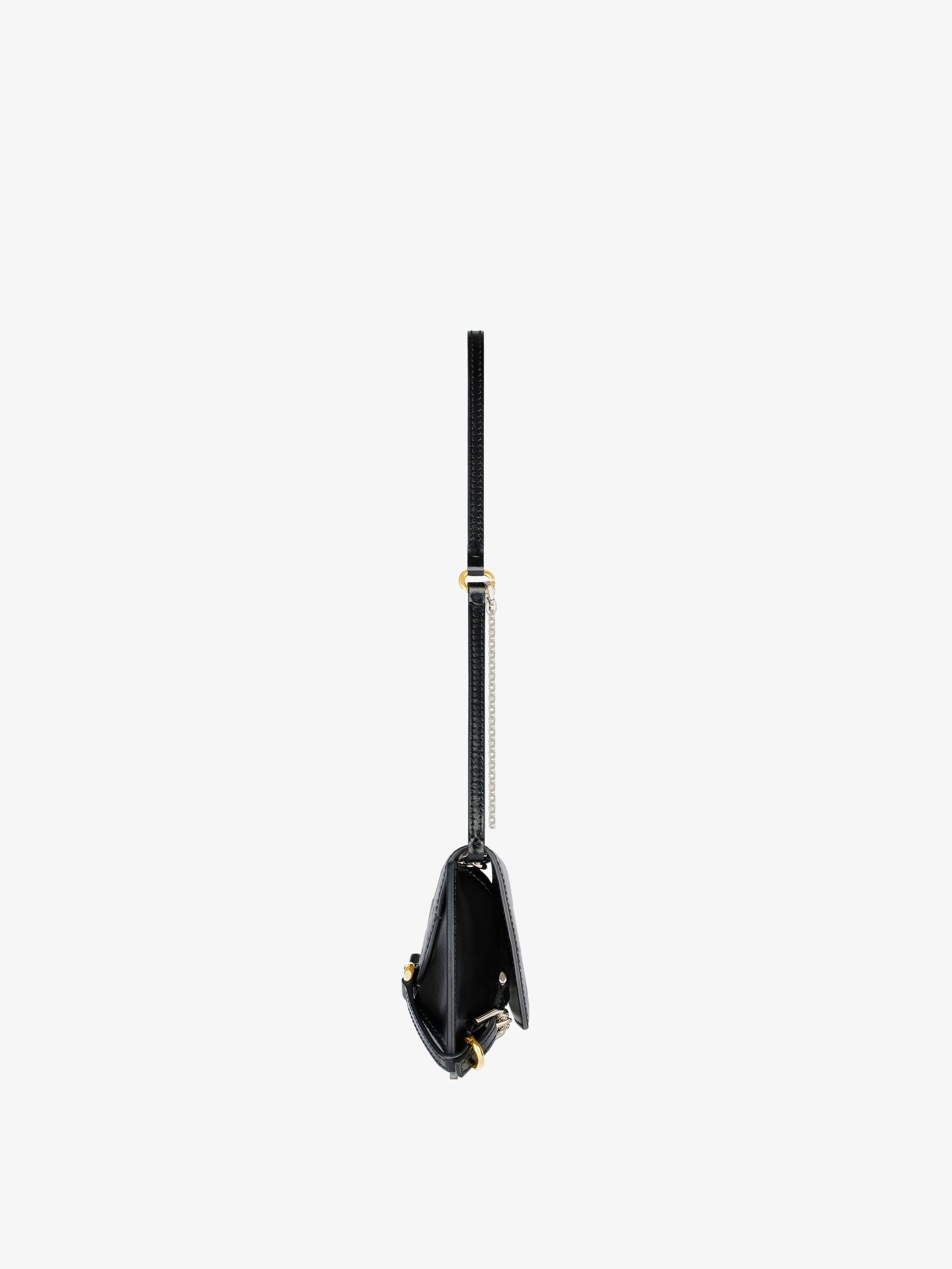 Givenchy o1w1db10825 Size: OS / Voyou East West Clutch Bag in Black Size ONE SIZE - 4 Thumbnail