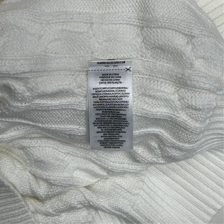 Polo Ralph Lauren Polo Ralph Lauren SS22 Cable Knit Pullover Sweater. Size US XL / EU 56 / 4 - 4 Thumbnail