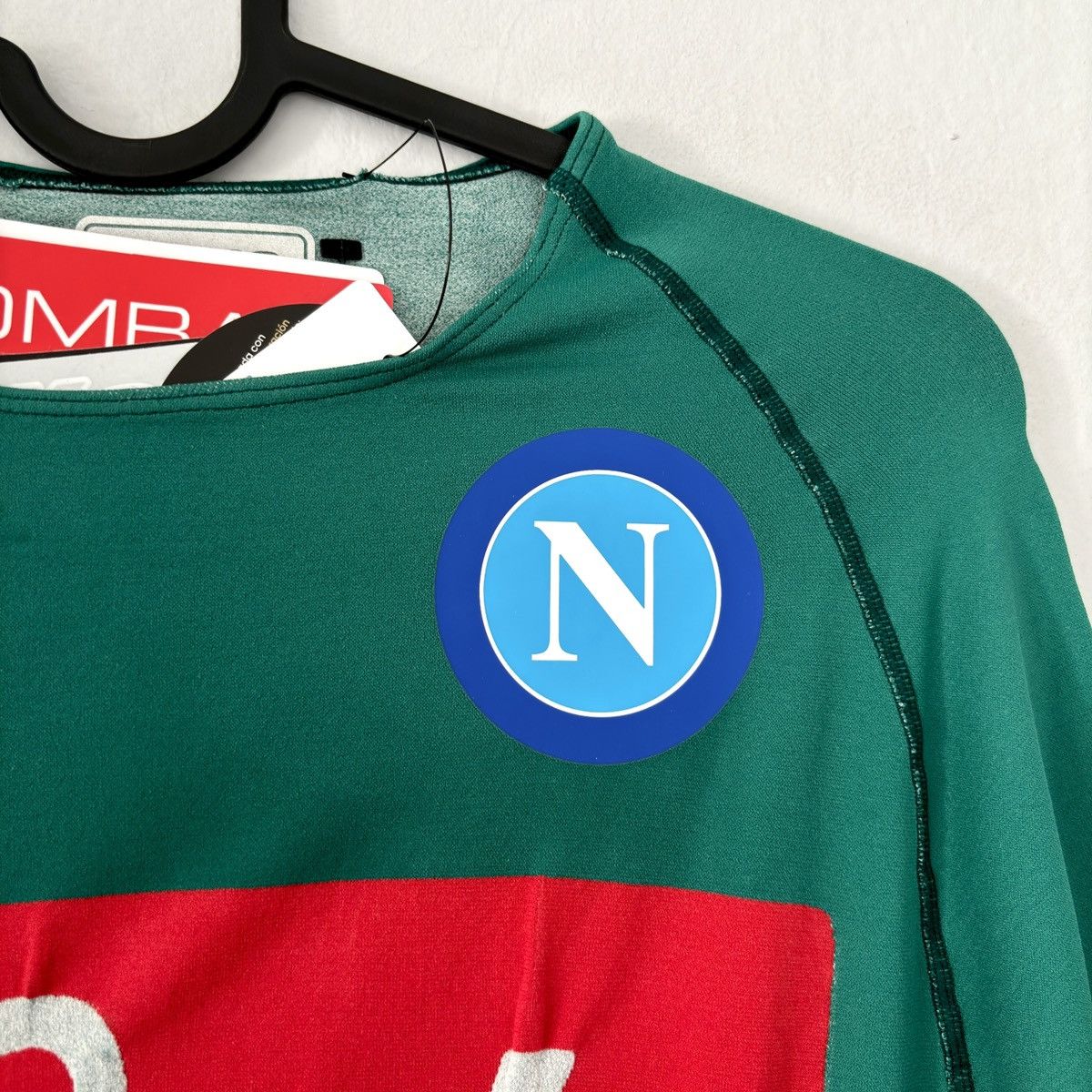 Kappa 2017 2018 Napoli Game Issue Compression Kappa Soccer Jersey Size US XL / EU 56 / 4 - 4 Thumbnail