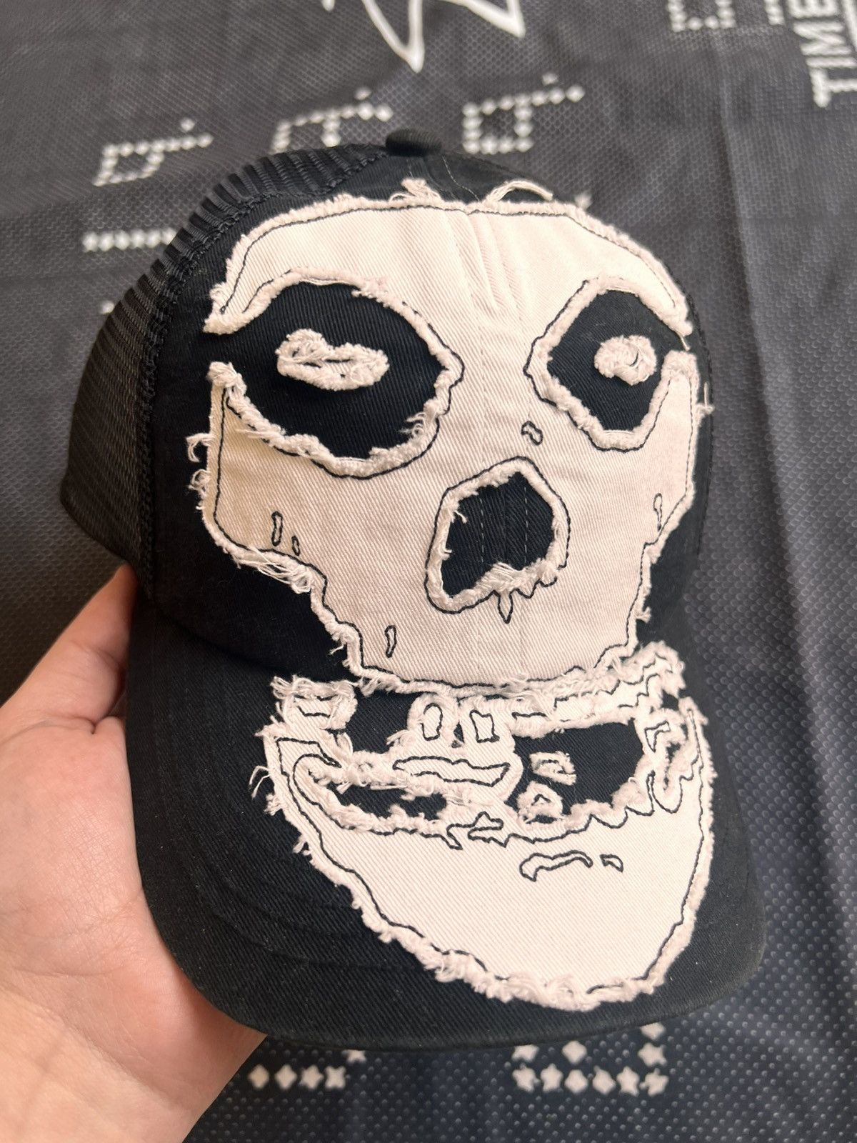 Supreme Supreme Misfits Mesh Back 6-Panel Trucker Hat Black SS26 cap Size ONE SIZE - 18 Thumbnail