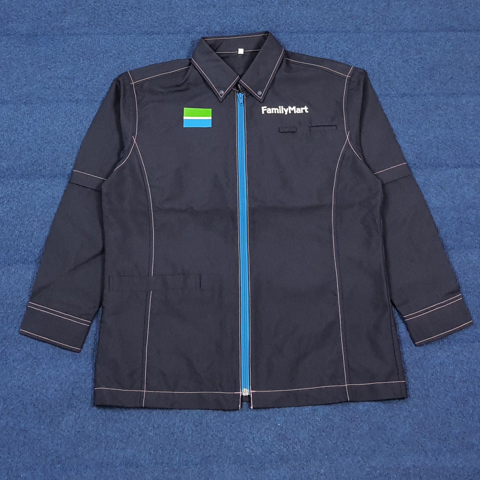 Japanese Brand Vintage Family Mart Japan Staff Uniform Work Jacket C299N68 Size US S / EU 44-46 / 1 - 1 Thumbnail