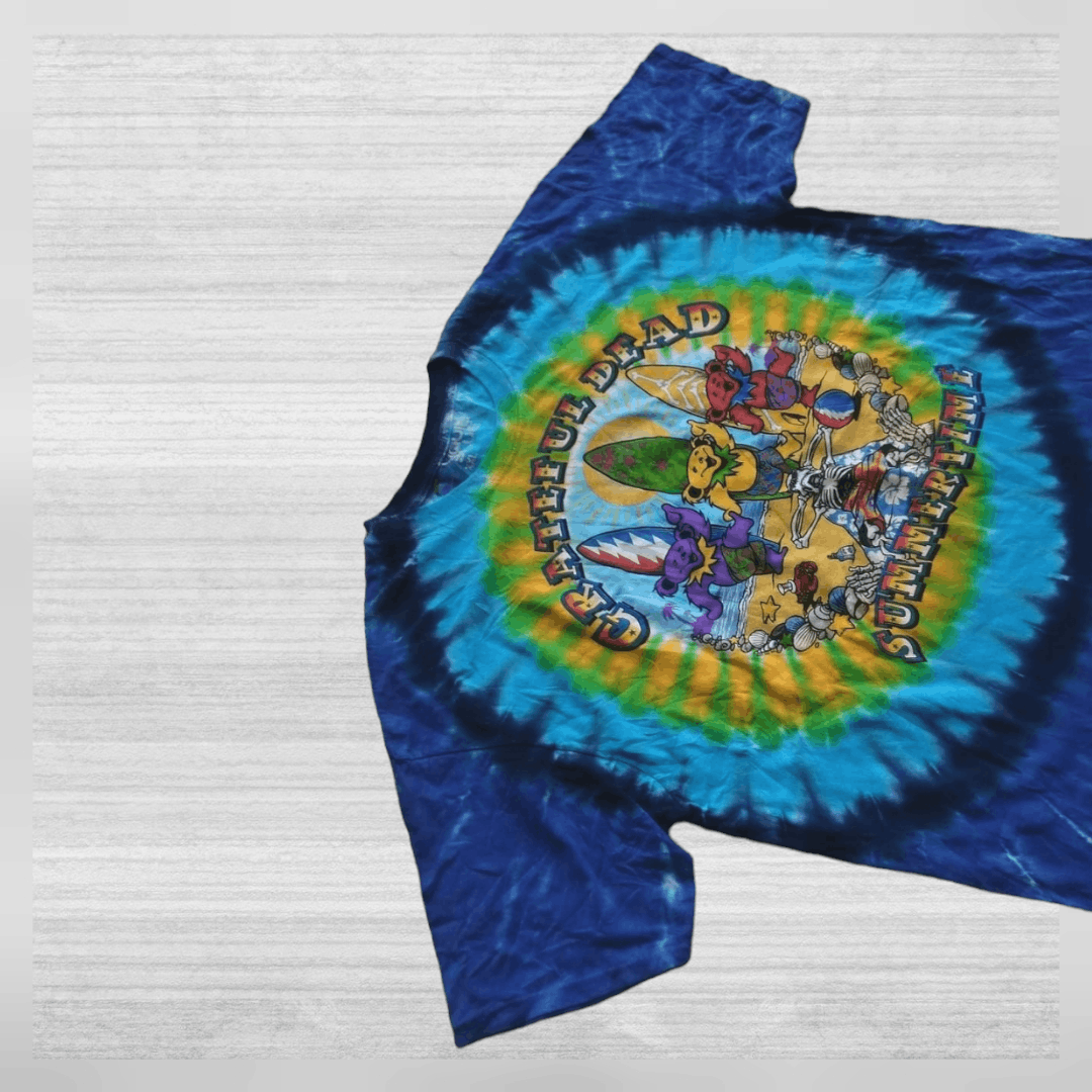 Liquid Blue LIMITED Grateful Dead x LIQUID BLUE 2001 2XL - FASHIONELLA Size US XXL / EU 58 / 5 - 2 Thumbnail