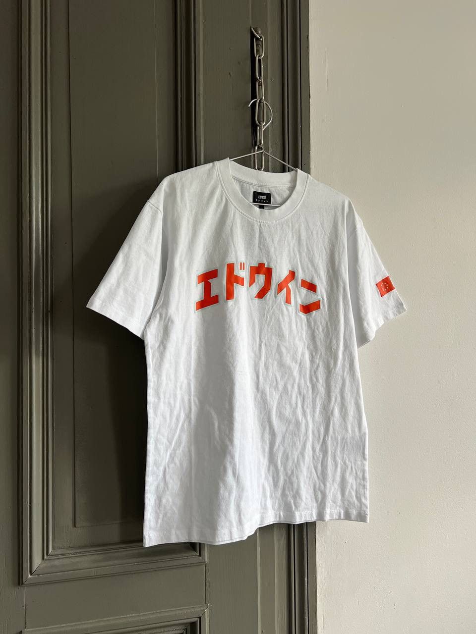 Edwin × Japanese Brand Edwin Katakana Retro TS Japan T-Shirt Size US M / EU 48-50 / 2 - 2 Thumbnail