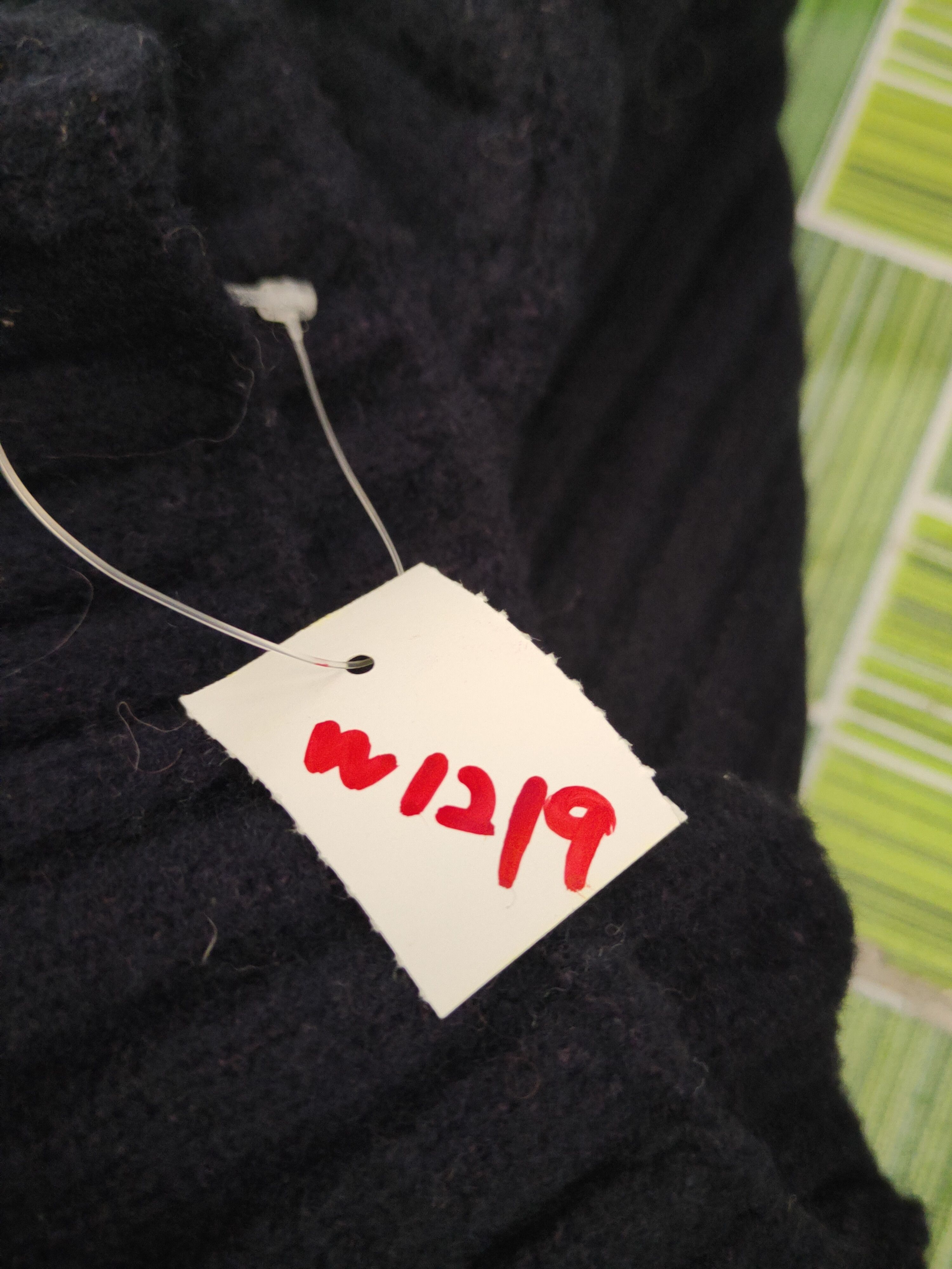 Aran Isles Knitwear × Japanese Brand × Vintage Urs Navy Knitwear Sweatshirts #W1219 Size L / US 10 / IT 46 - 12 Thumbnail