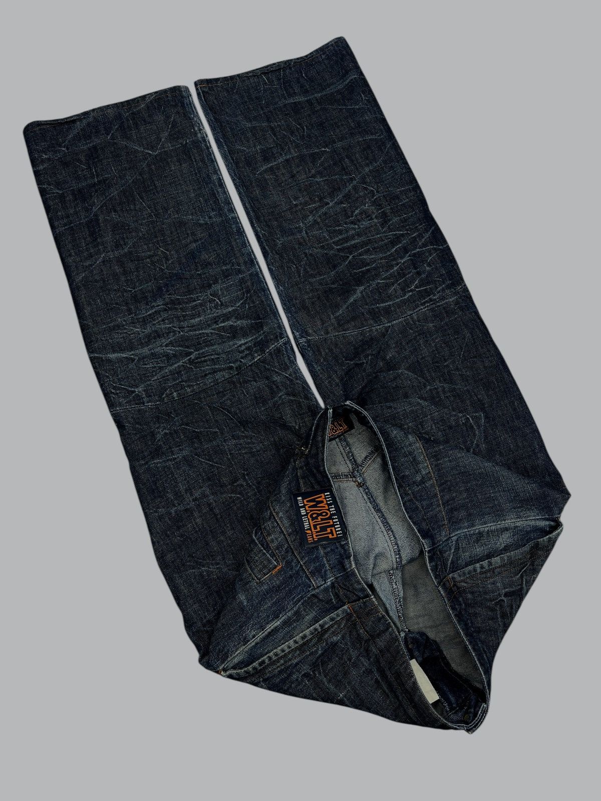 Walter Van Beirendonck Archive 90’s Walter Van Beirendonck Stone Wash Baggy Jeans Size US 31 - 17 Thumbnail