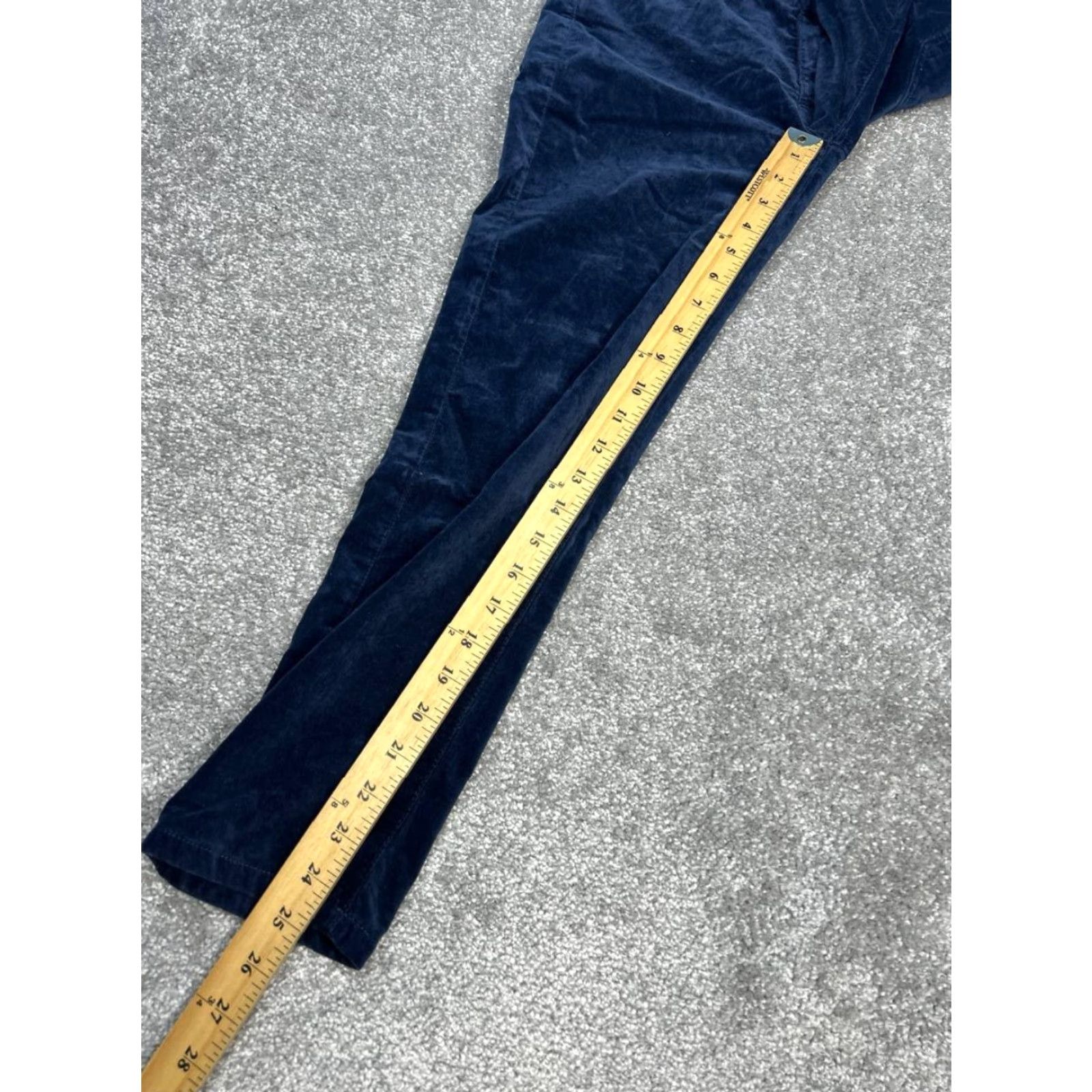 Anthropologie AG Anthropologie The Stevie Jeans Women 27 Blue Slim Ankle Velvet 5-Pocket Modern Size 27" / US 4 / IT 40 - 5 Thumbnail