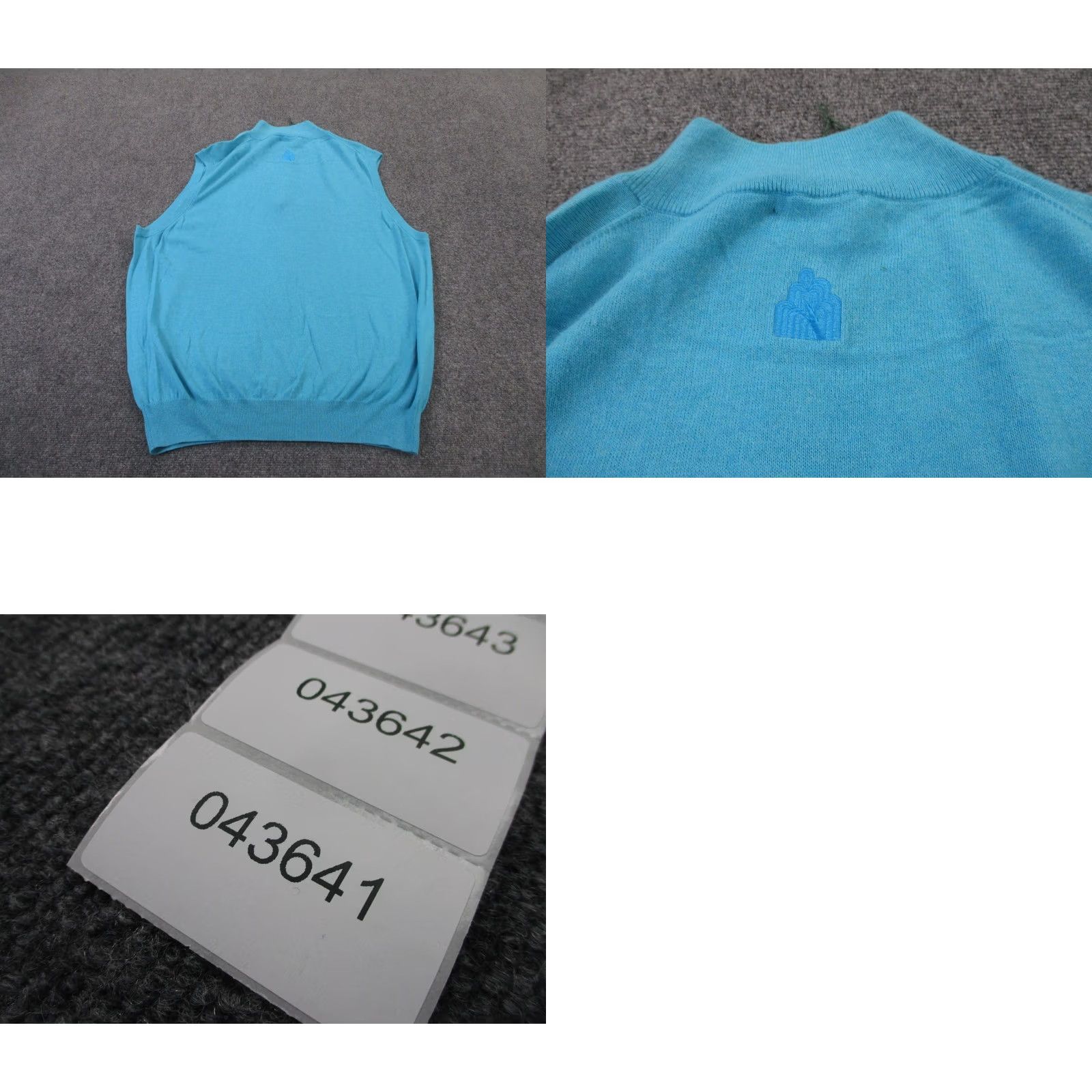 Peter Millar Peter Millar Sweater Vest Mens XL Blue Cashmere Cotton Knit Vest 1/4 Zip Modern Classic Preppy Golf Size US XL / EU 56 / 4 - 8 Thumbnail