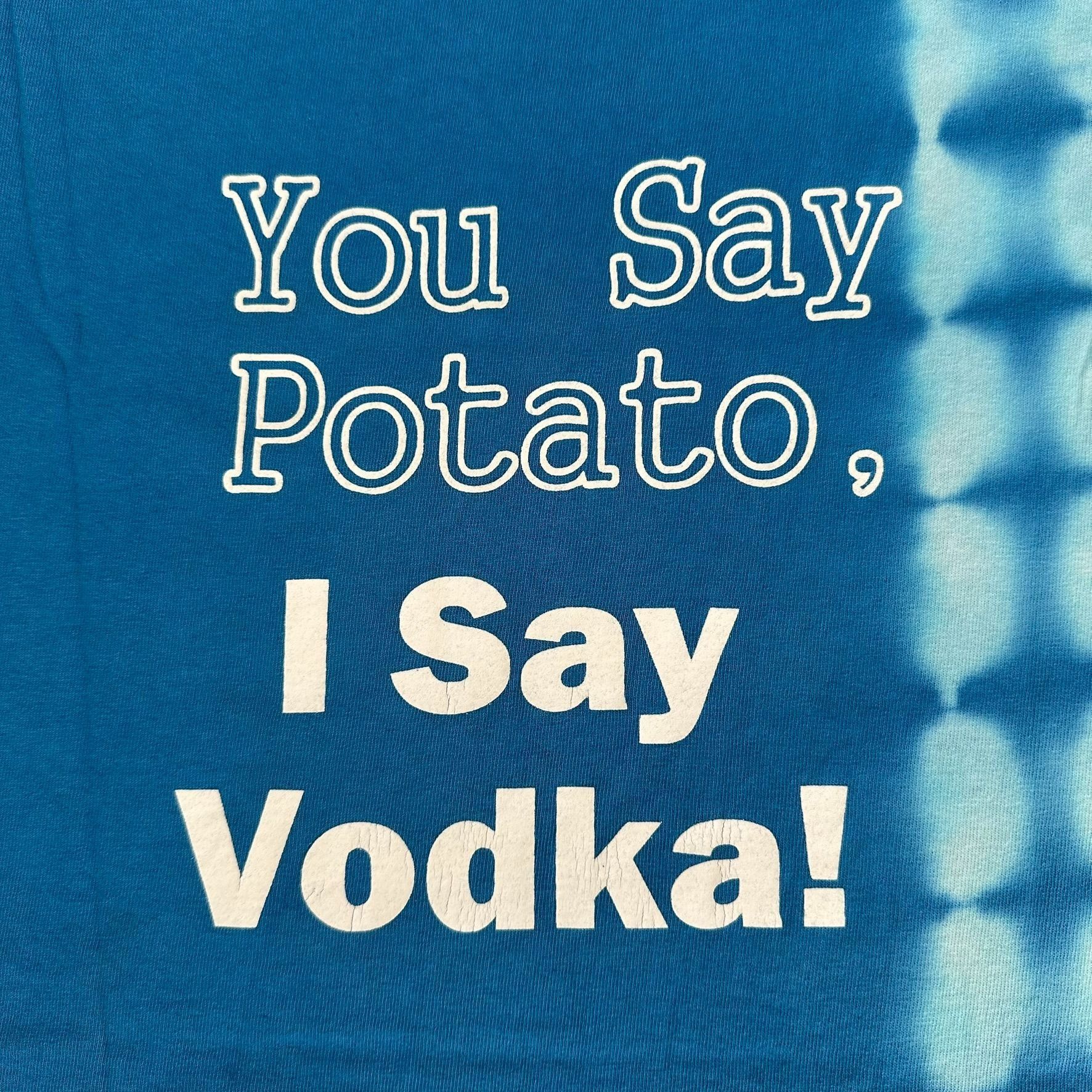 Gildan Vintage Y2K Funny Vodak Tee Drunk Humor Slogan Party Tee Size US M / EU 48-50 / 2 - 2 Thumbnail