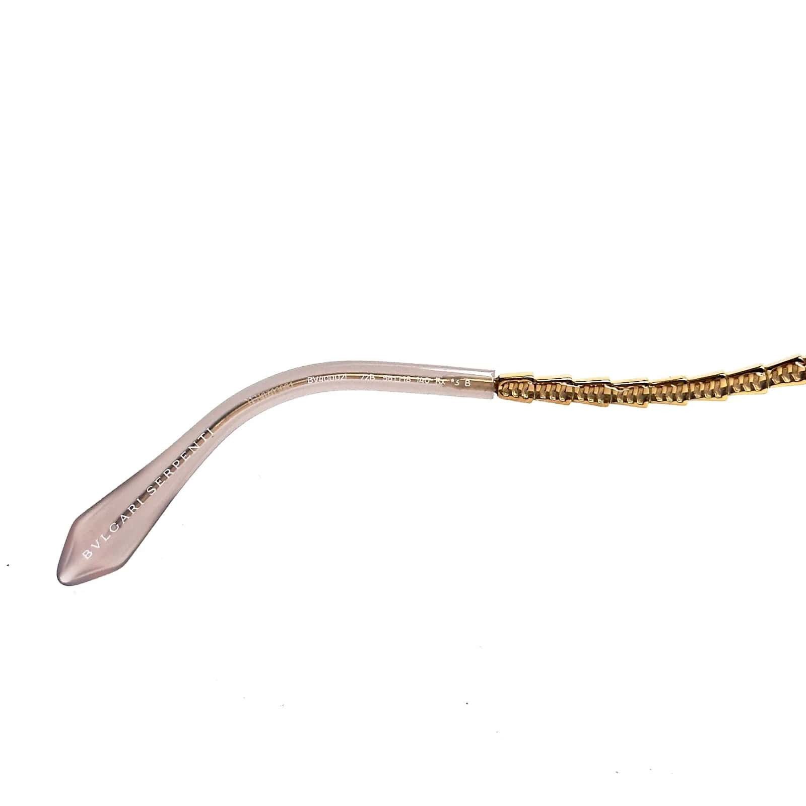 Bvlgari BVLGARI 40002 Serpenti Viper BV40002I Pink Sunglasses 72B Size ONE SIZE - 10 Thumbnail