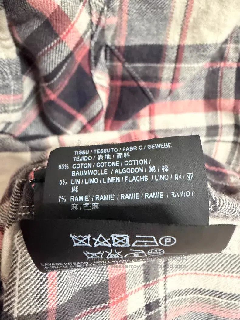 Saint Laurent Paris Saint Laurent Paris Gradient Patchwork Cat Eye Button Shir Size US XS / EU 42 / 0 - 5 Thumbnail