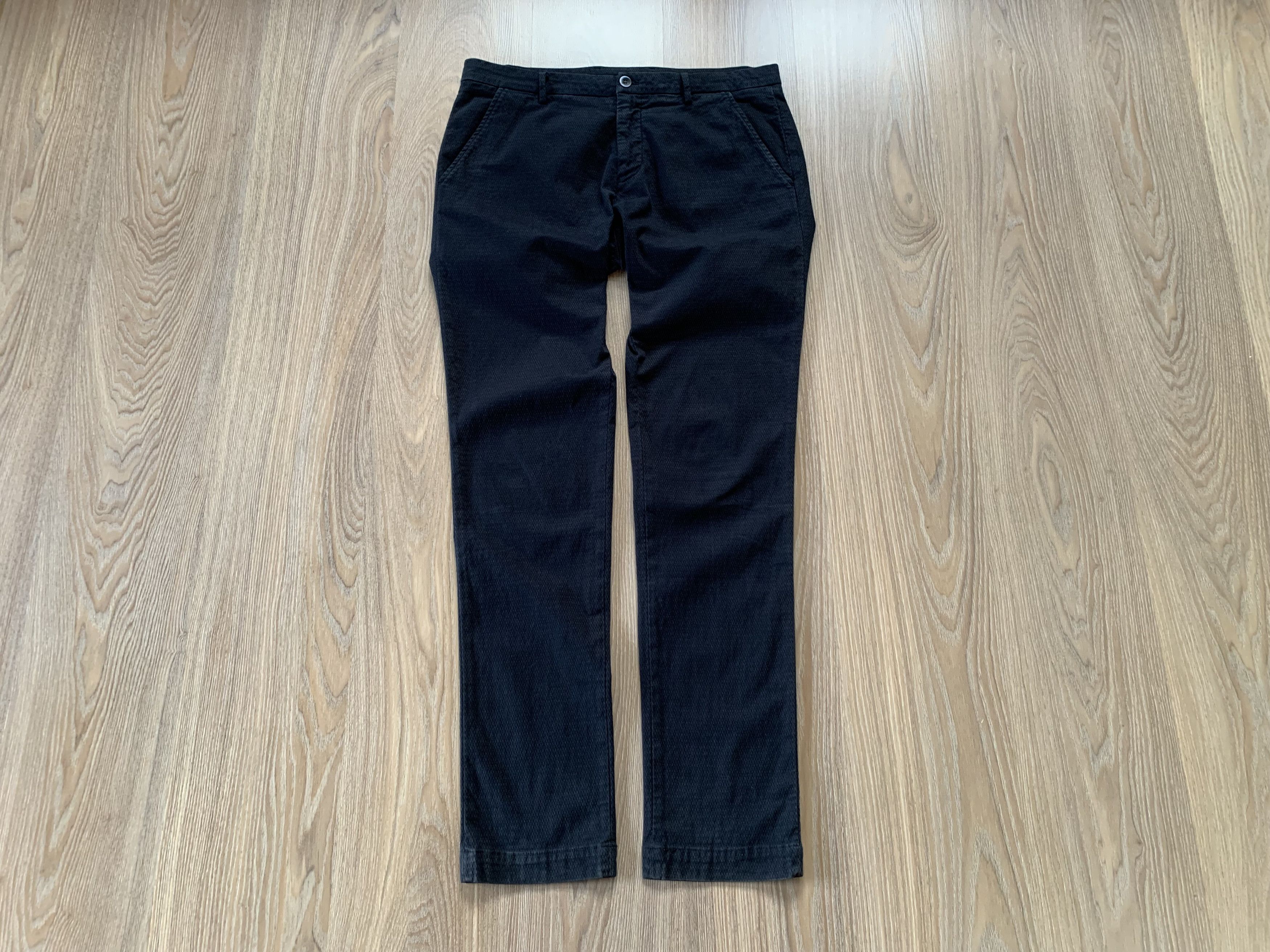 Mason's Masons Milano Blue Cotton Pants Size US 34 / EU 50 - 1 Thumbnail