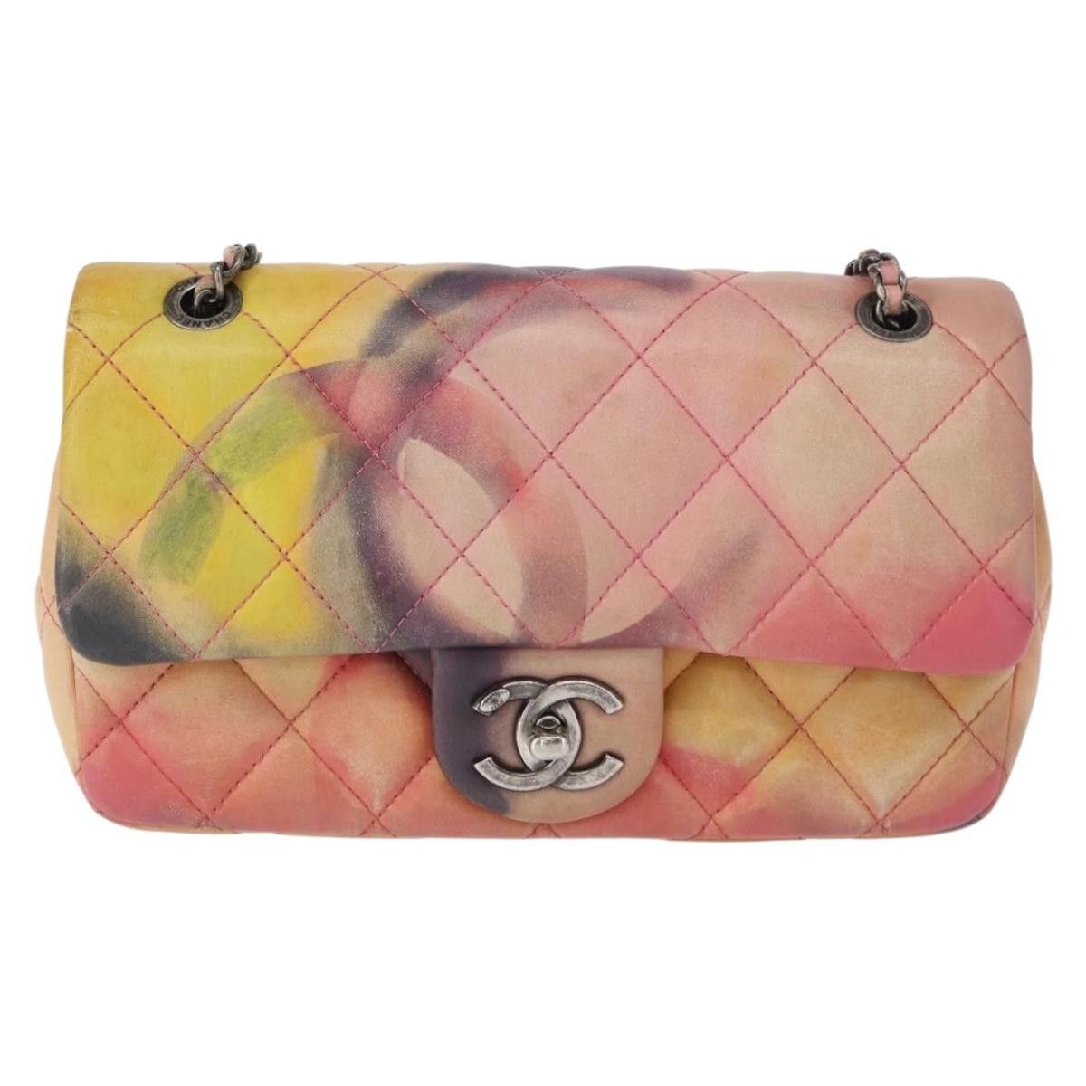 Chanel Chanel Flower Power Flap Bag Quilted Lambskin Size ONE SIZE - 1 Thumbnail