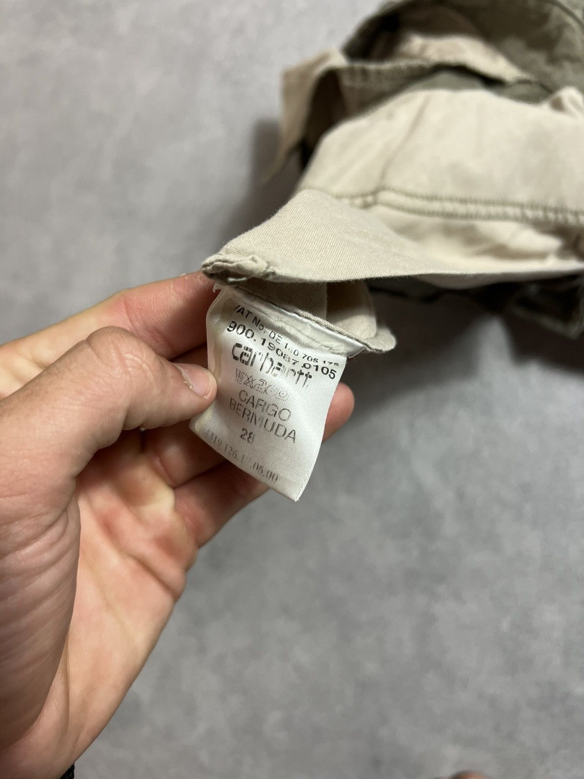 Carhartt Vintage Distressed Carhartt Ripstop Cargo Bermuda Shorts Size US 28 / EU 44 - 7 Thumbnail