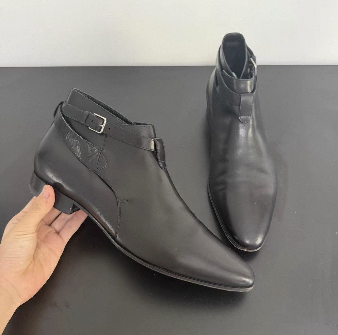 Saint Laurent Paris Saint Laurent Jodhpur Wyatt Boots Size US 10 / EU 43 - 1 Thumbnail