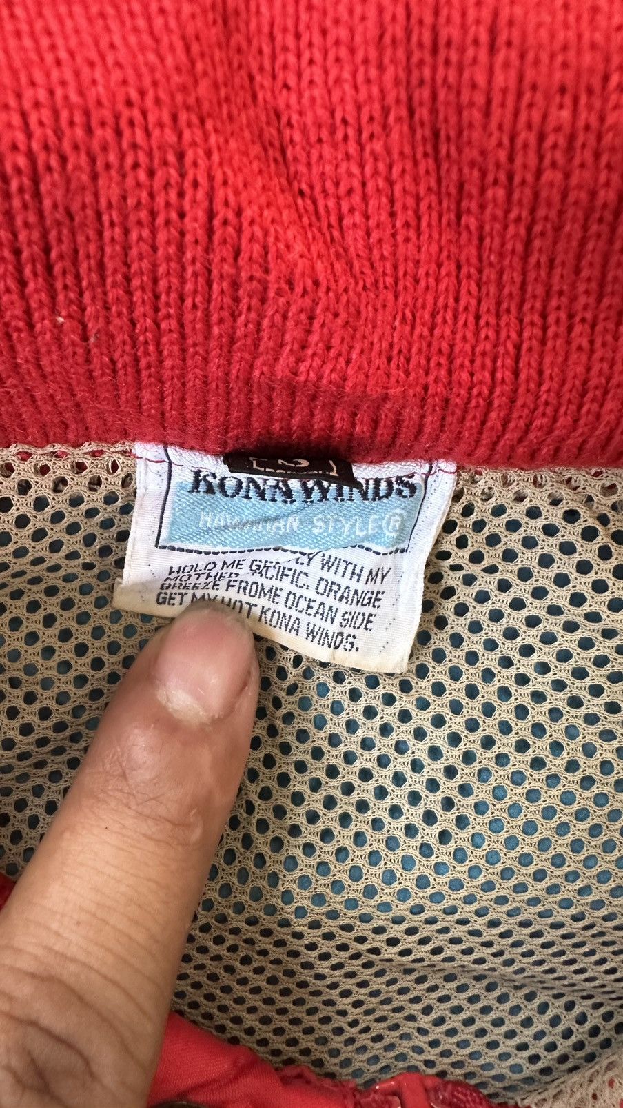 Other VINTAGE KONAWINDS ANORAK SWEATER Size US M / EU 48-50 / 2 - 8 Thumbnail