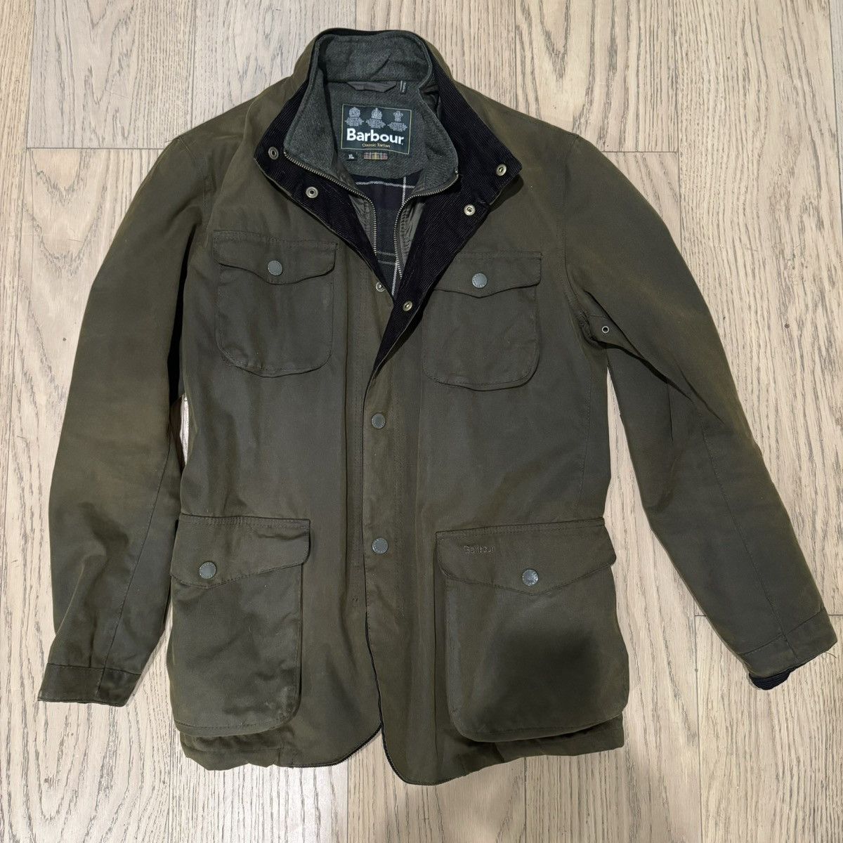 Barbour Barbour Ogston Wax Jacket Size US XL / EU 56 / 4 - 1 Thumbnail