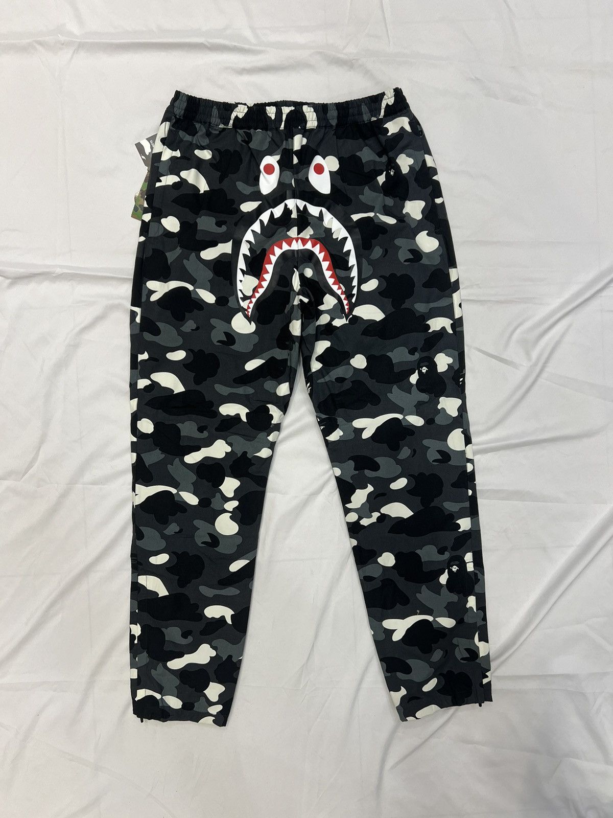 Bape Bape City Camo Shark Track Pants L Size US 34 / EU 50 - 1 Thumbnail