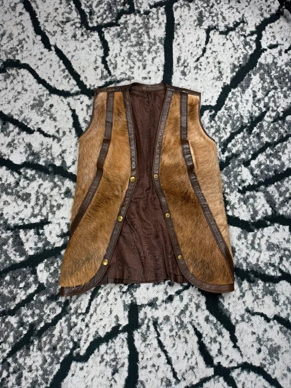 Other Vintage brown horse leather vest S Size S / US 4 / IT 40 - 1 Thumbnail