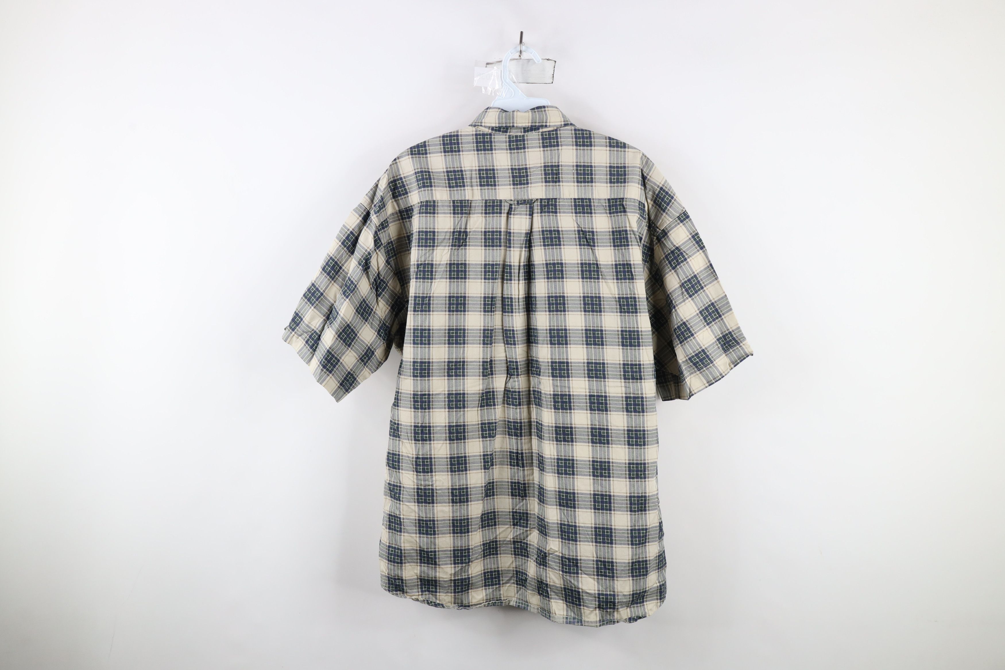 Vintage Vintage 90s Streetwear Baggy Short Sleeve Button Down Shirt Size US L / EU 52-54 / 3 - 7 Thumbnail