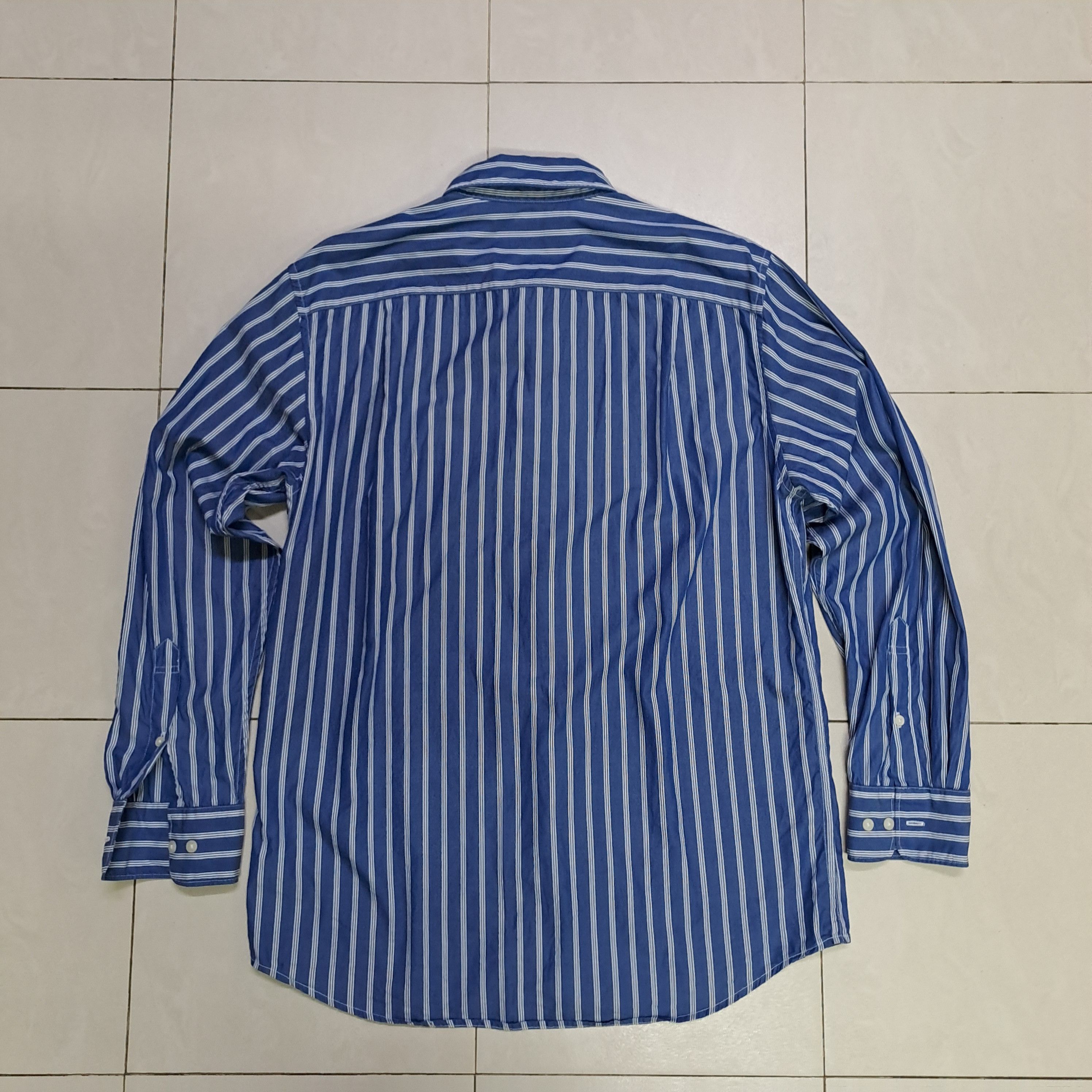 Uniqlo Uniqlo Stripes Button Down Longsleeve Shirt Size US M / EU 48-50 / 2 - 8 Thumbnail