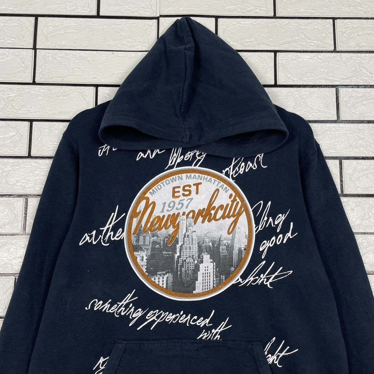 Japanese Brand New York City Pullover Hoodie Size US M / EU 48-50 / 2 - 2 Thumbnail
