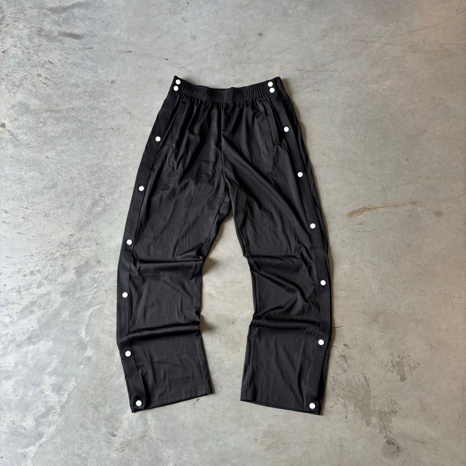 Vintage vintage side snap button baggy sweatpants Size US 30 / EU 46 - 1 Thumbnail