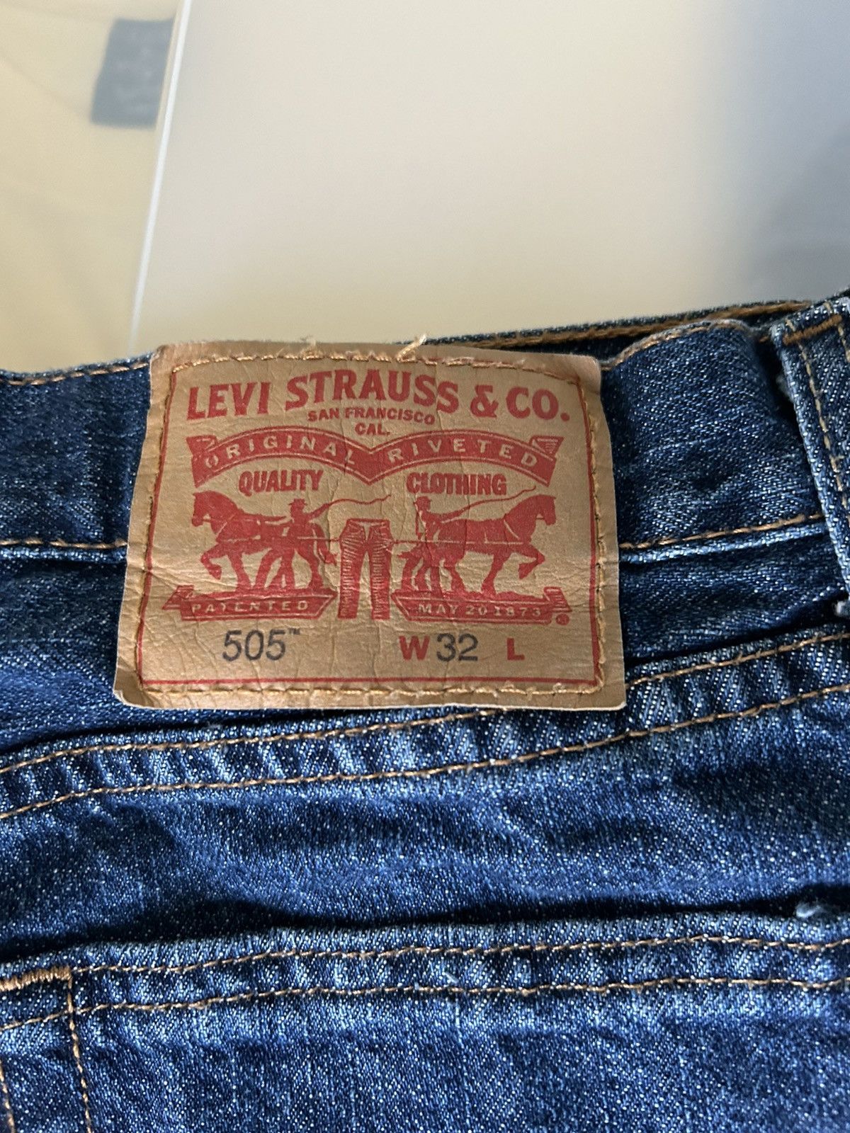 Levi's Levi Jean shorts Size US 32 / EU 48 - 3 Thumbnail