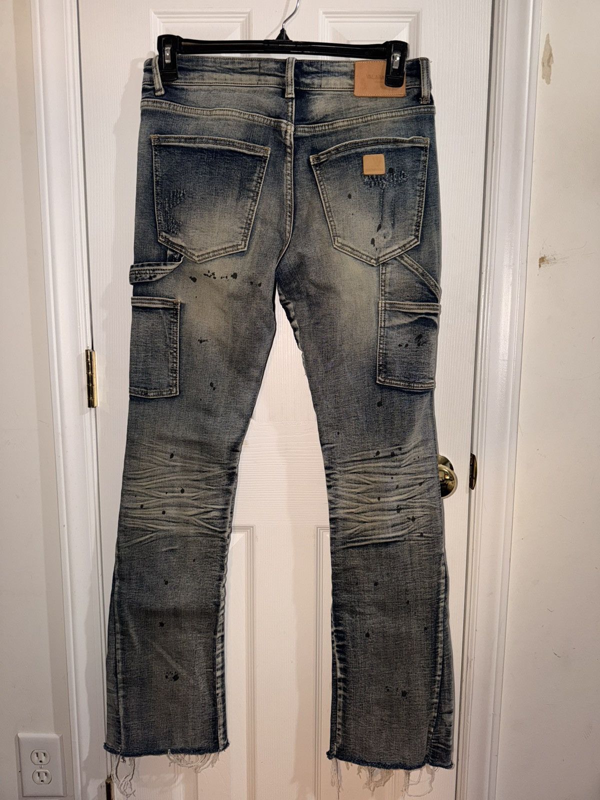 Valabasas VALABASAS distressed denim with stacked detailing Size US 32 / EU 48 - 4 Thumbnail