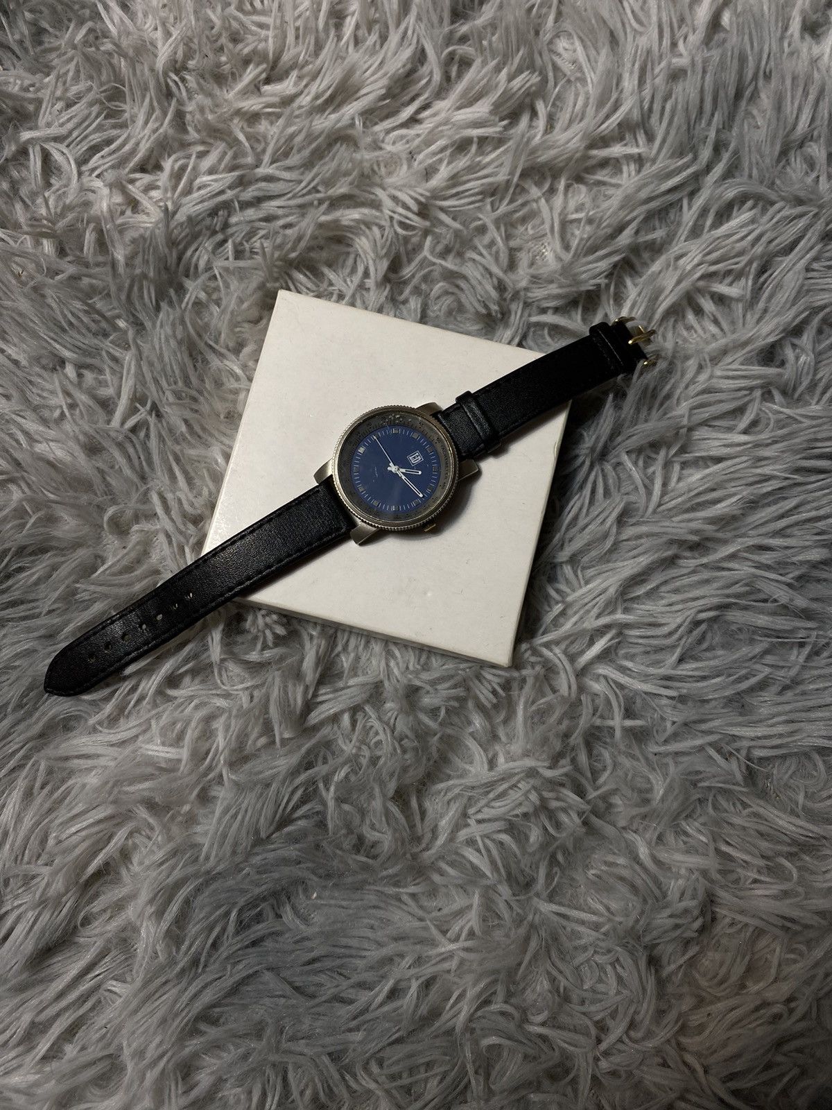 Vintage LD Yachtmeter Blue Dial Vintage Watch Japan Movement Size ONE SIZE - 7 Thumbnail