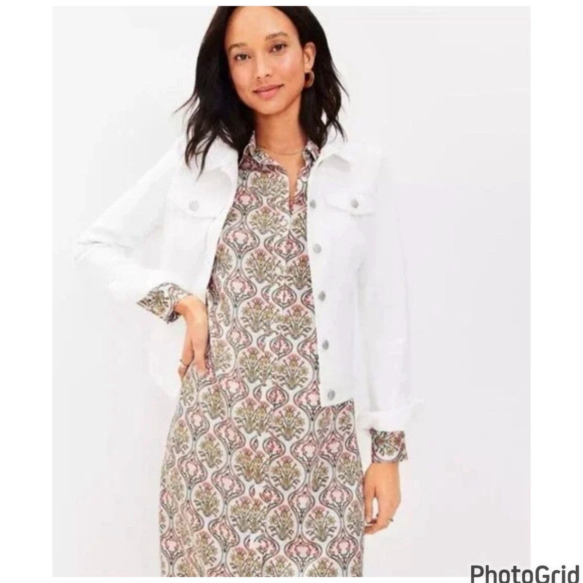 Loft LOFT Floral Maxi Dress Size S / US 4 / IT 40 - 7 Thumbnail
