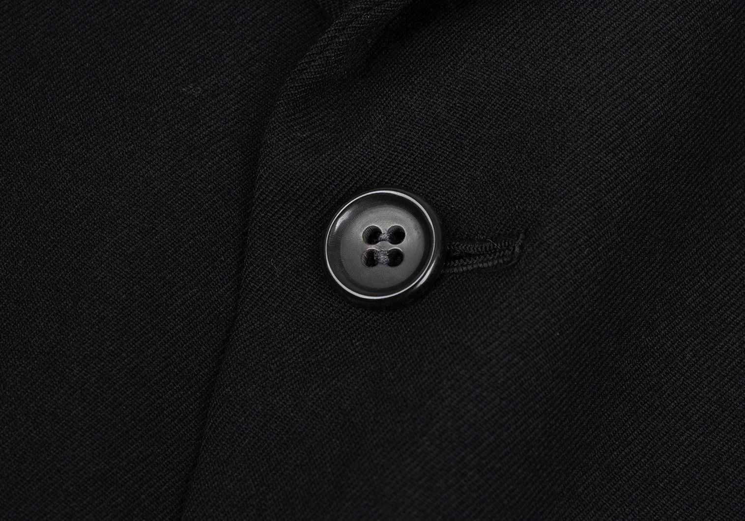 Comme des Garcons Homme Plus Lapel Design Jacket in Black Size S Size US S / EU 44-46 / 1 - 6 Thumbnail