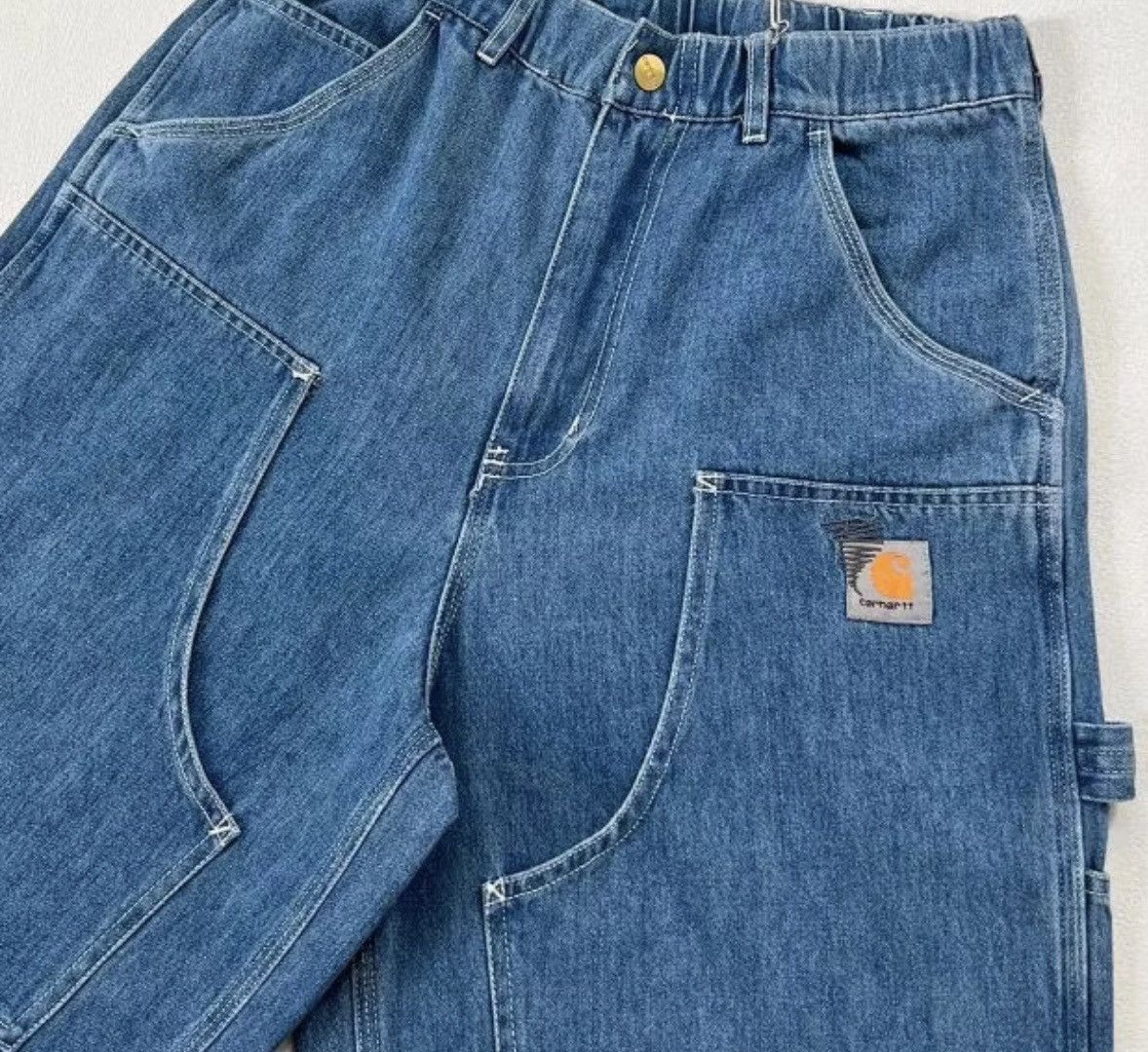Carhartt Carhartt WIP x Invincible 15 Double Knee Pants (Denim) Size US 36 / EU 52 - 2 Thumbnail