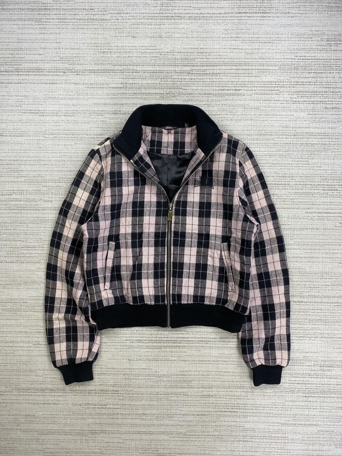 Lonsdale 🔥Vintage Lonsdale London Checked Zipper Jacket Size US M / EU 48-50 / 2 - 6 Thumbnail