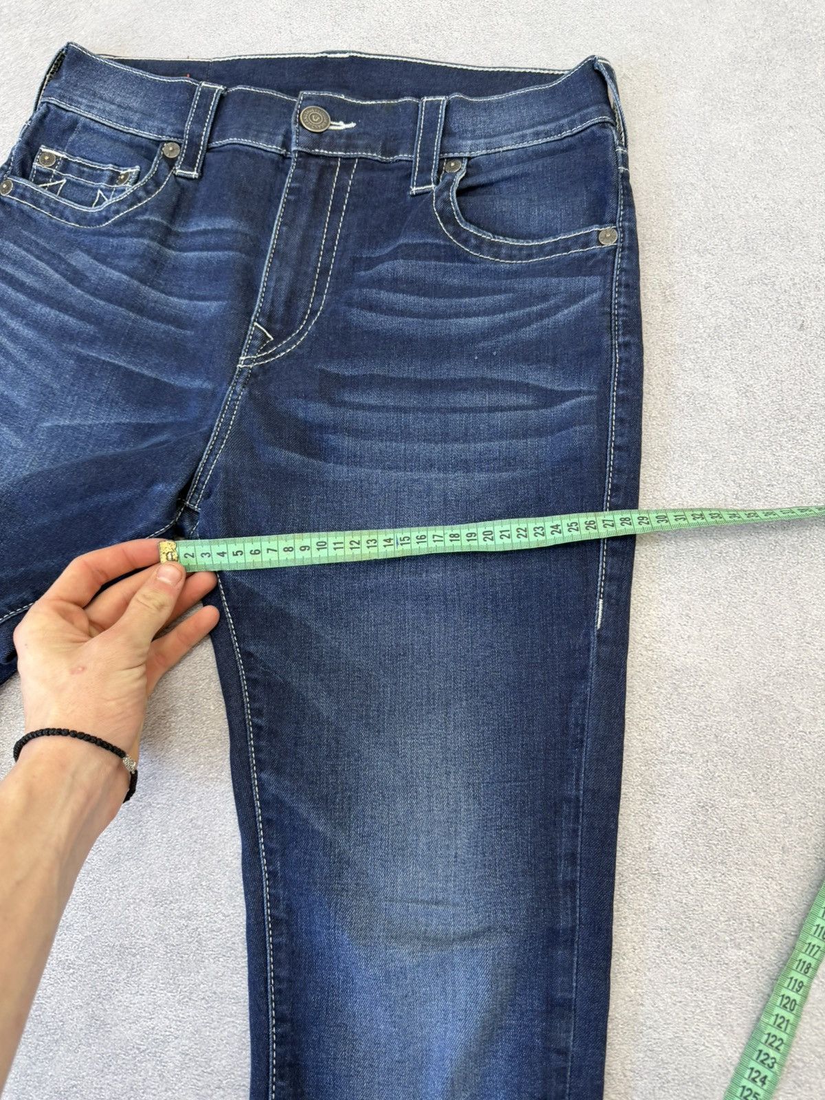 True Religion Vintage Streetwear True Religion Y2K Slim Fit Jeans Hype Size US 28 / EU 44 - 15 Thumbnail
