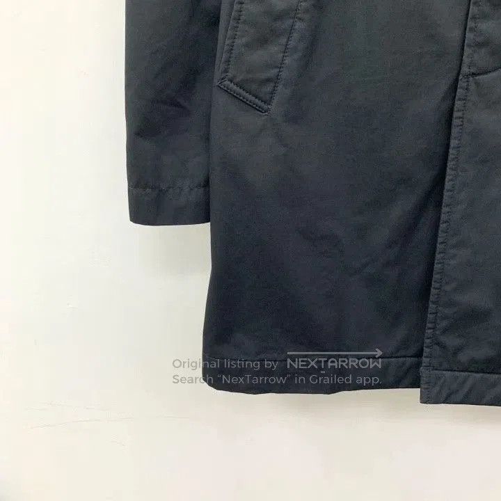 Burberry Burberry Black Cotton Lapel Long. Size US M / EU 48-50 / 2 - 4 Thumbnail