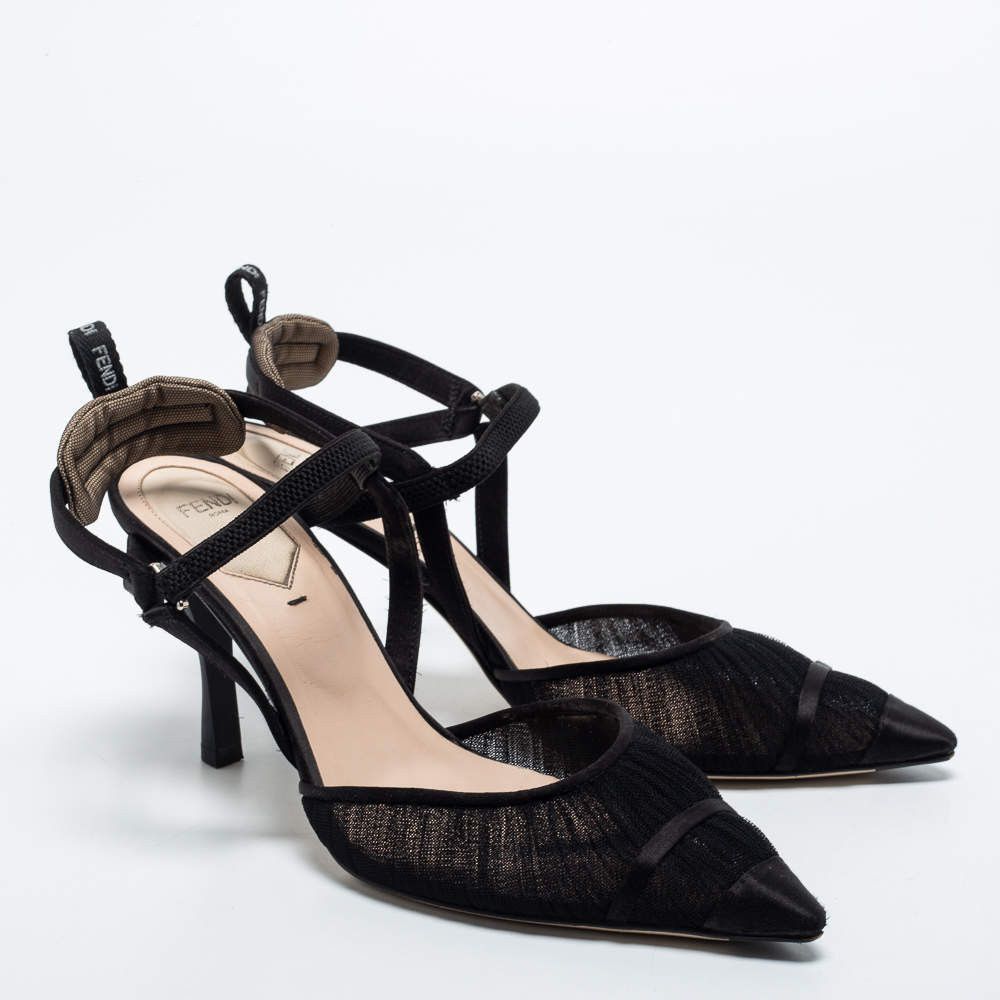 Fendi o1loc1c0824 Colibri in Black Size US 10 / IT 40 - 2 Thumbnail